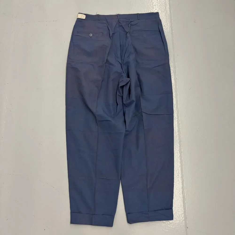 Vintage 50s Hubbard's Cotton/Nylon Seersucker Pants 34x29